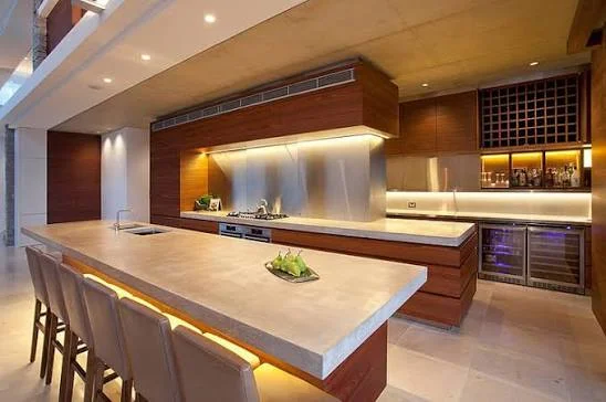 Fitted kitchen with appliances